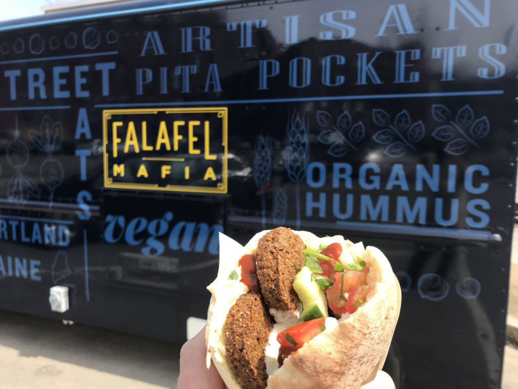 Falafel Mafia Food Truck Friends of Congress Square Park